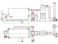 导热油锅炉流程图